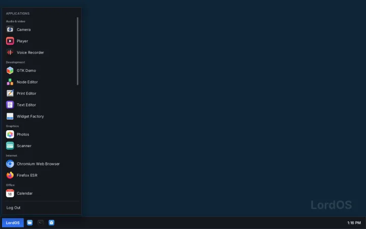 Classic theme start menu