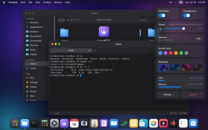 Sound in the control center