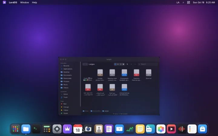 Minimizing a window to the Dock