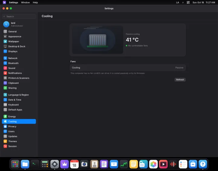Passive cooling, no fans