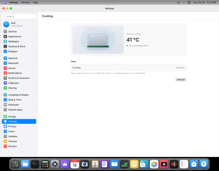 Passive cooling, no fans