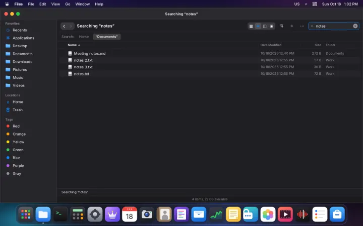 Searching in Files