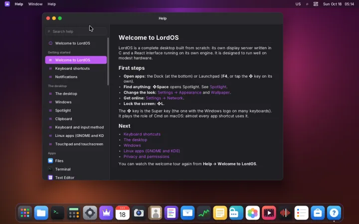 Help app