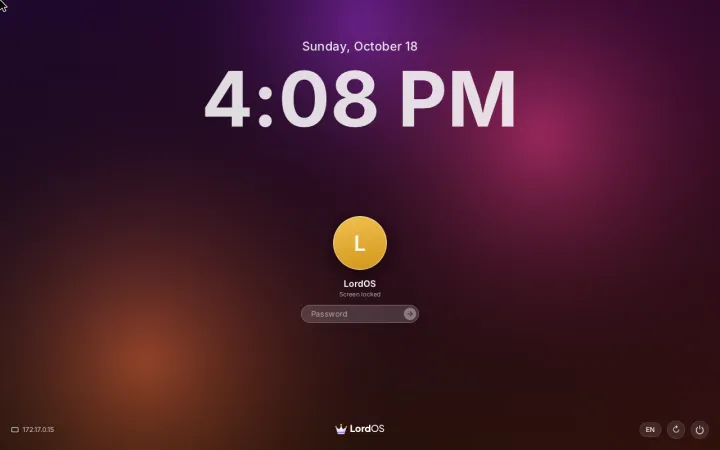 Locked live session