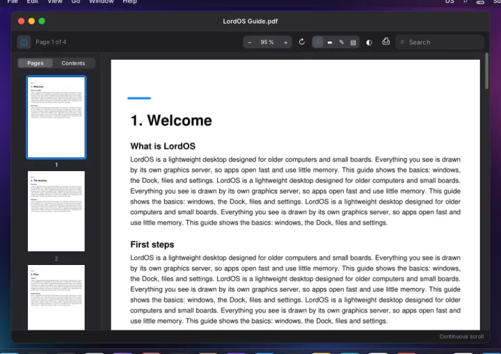PDF viewer