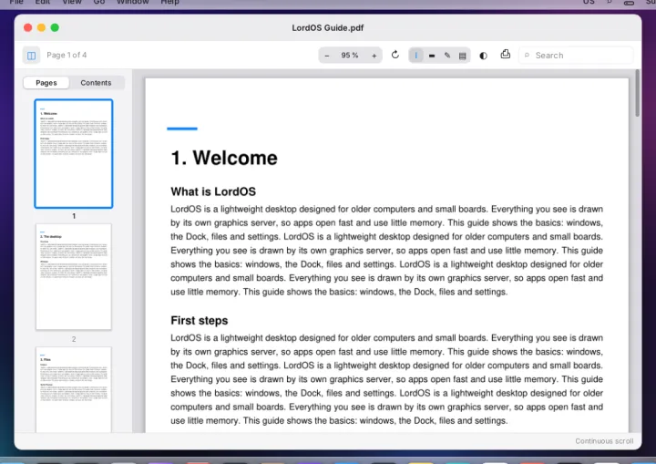 PDF viewer