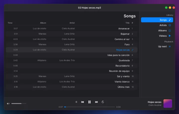 Media player