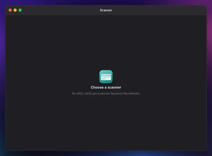 Scanner app