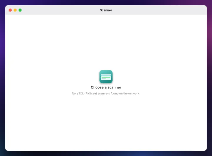 Scanner app