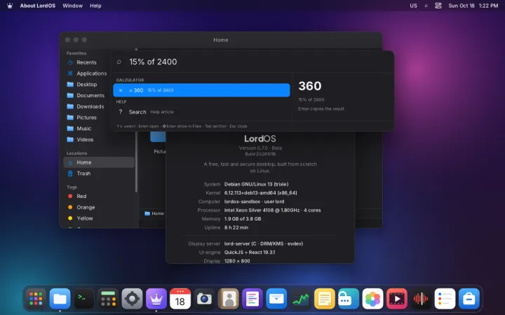 Calculator in search