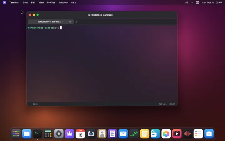 Terminal app