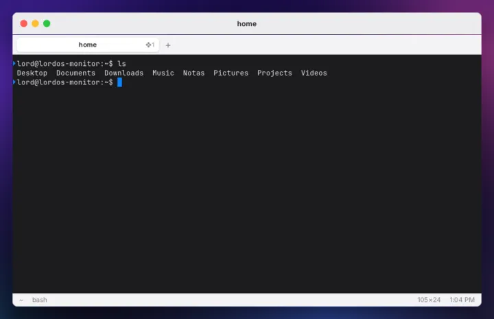 Terminal app