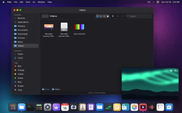 Picture-in-picture video